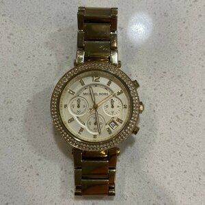 Michael Kors Gold Parker Watch